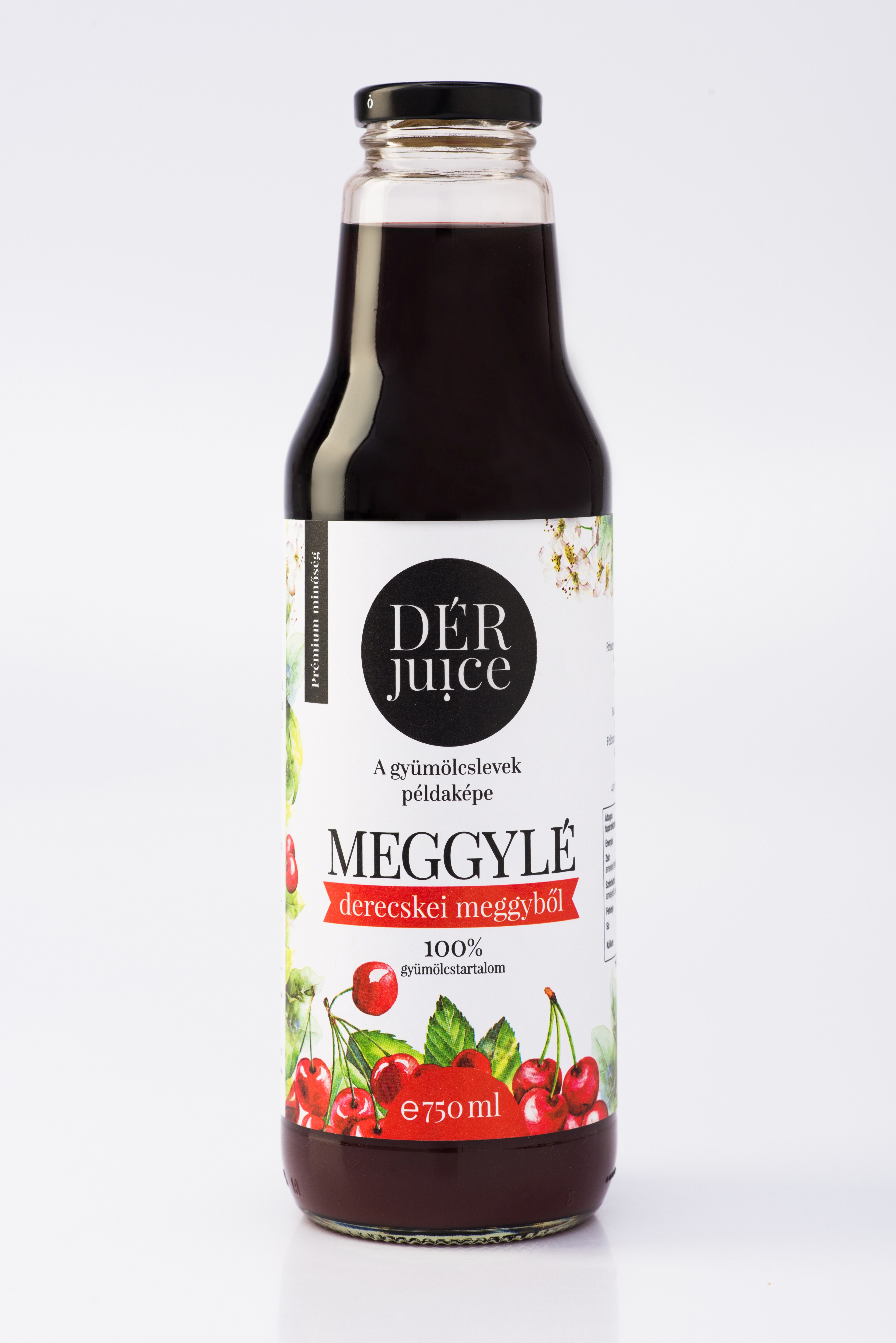 Dér Juice meggylé 750 ml